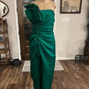 Vintage victor costa formal gown